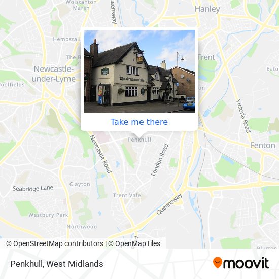 Penkhull map