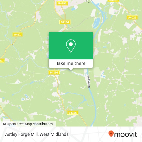 Astley Forge Mill map