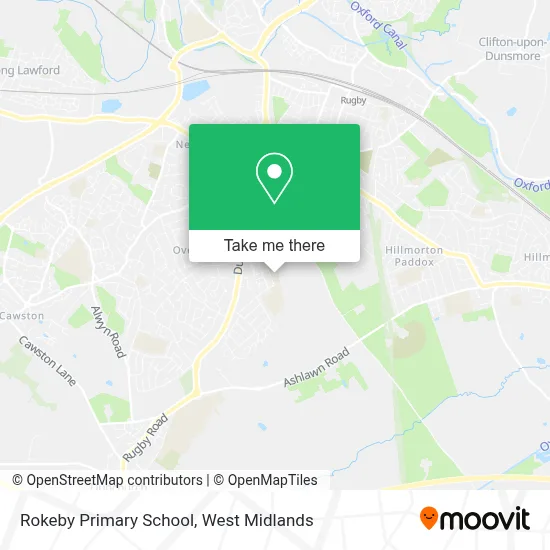 Rokeby Primary School map