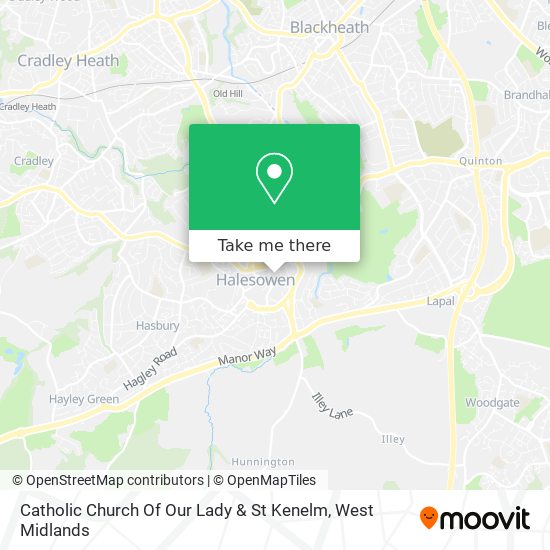 Catholic Church Of Our Lady & St Kenelm map
