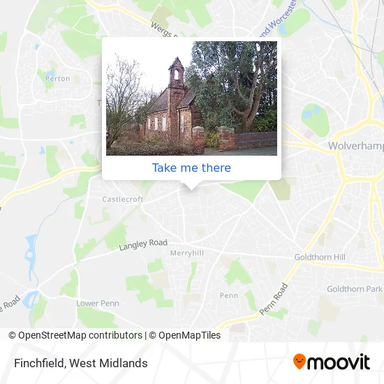 Finchfield map