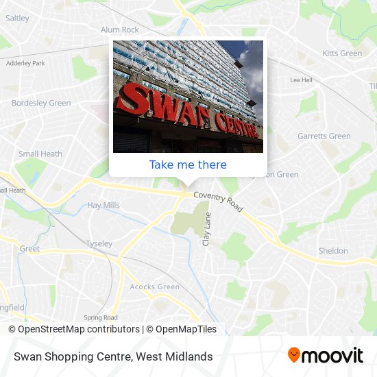 Swan Shopping Centre map