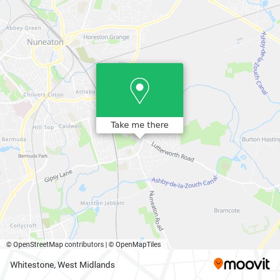 Whitestone map