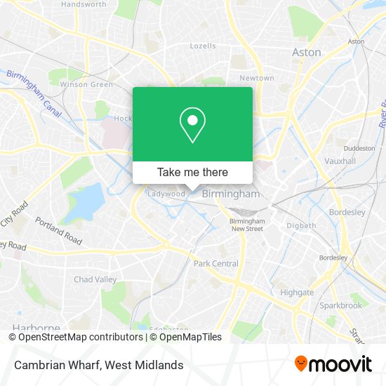 Cambrian Wharf map
