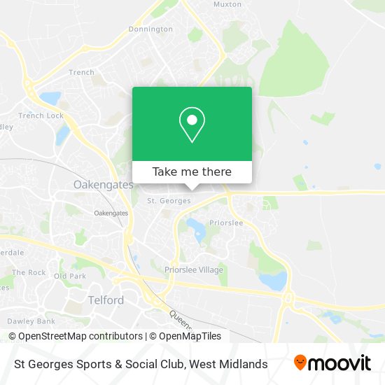 St Georges Sports & Social Club map