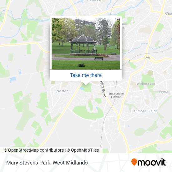 Mary Stevens Park map