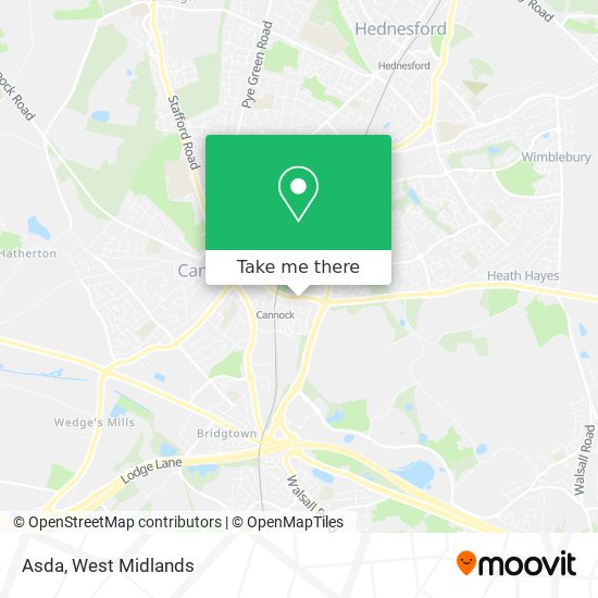 Asda map