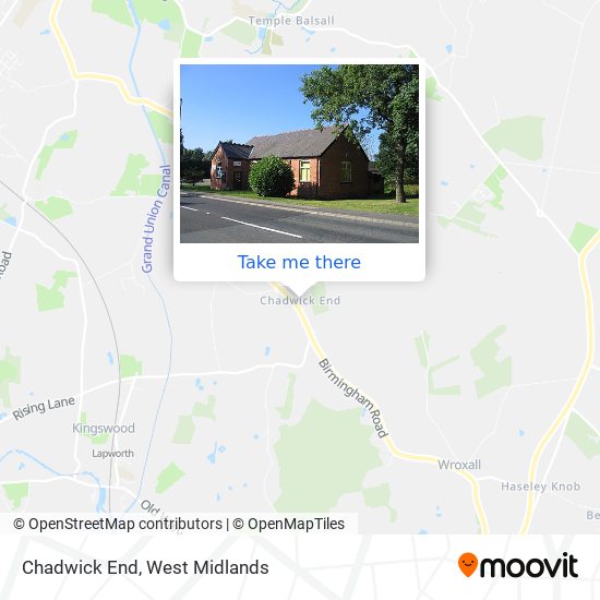 Chadwick End map