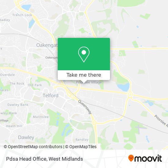 Pdsa Head Office map