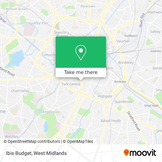 Ibis Budget map