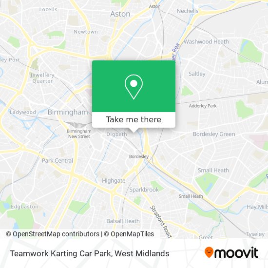 Teamwork Karting Car Park map