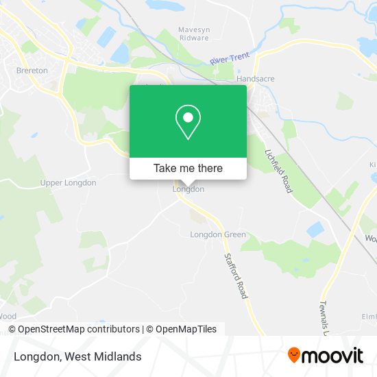 Longdon map