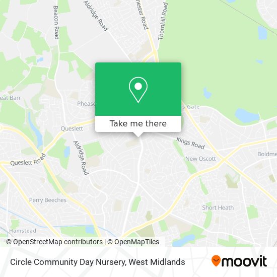 Circle Community Day Nursery map