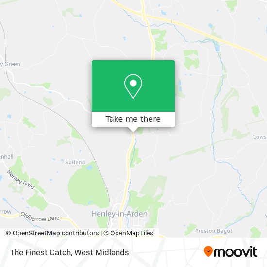 The Finest Catch map