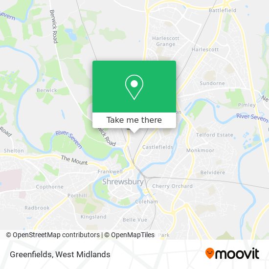 Greenfields map
