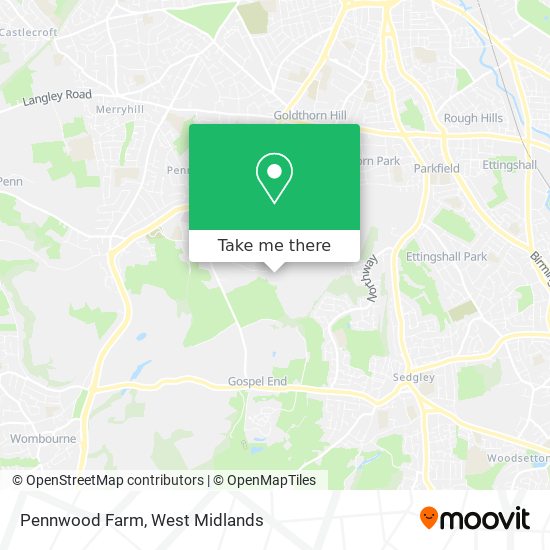 Pennwood Farm map