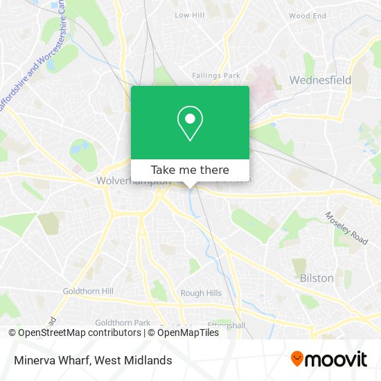 Minerva Wharf map