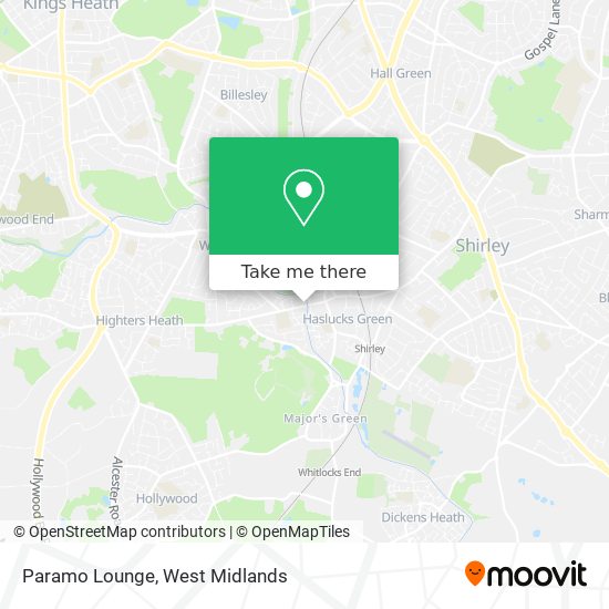 Paramo Lounge map