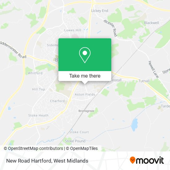 New Road Hartford map