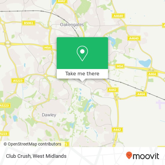 Club Crush map