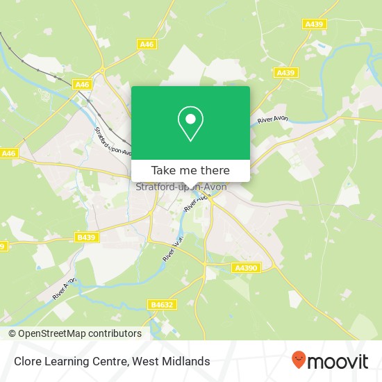 Clore Learning Centre map