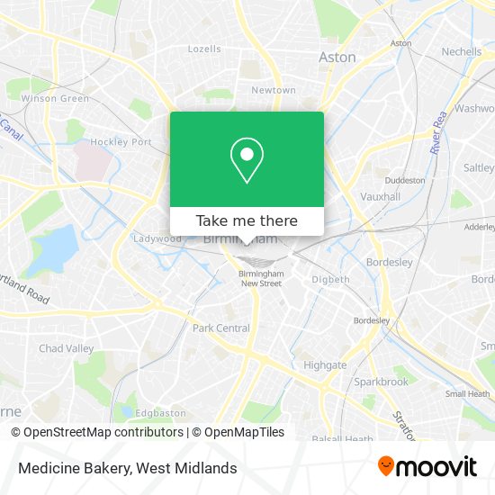 Medicine Bakery map