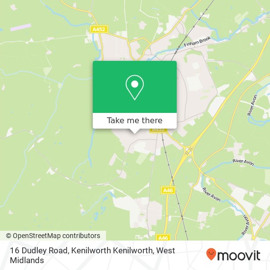 16 Dudley Road, Kenilworth Kenilworth map
