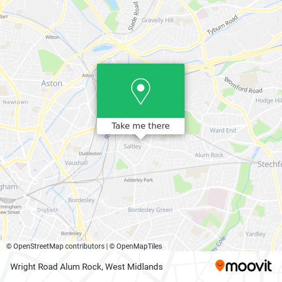 Wright Road Alum Rock map