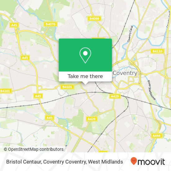 Bristol Centaur, Coventry Coventry map