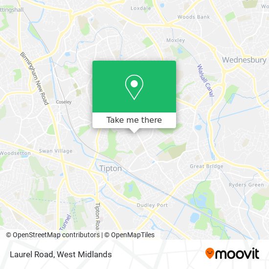 Laurel Road map