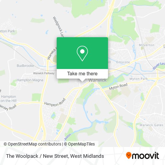 The Woolpack / New Street map