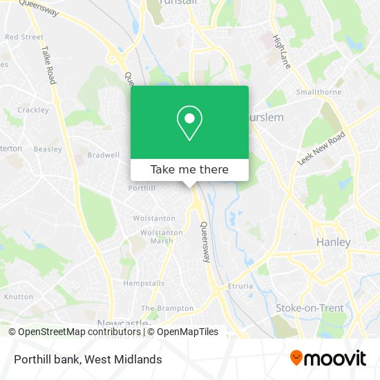 Porthill bank map