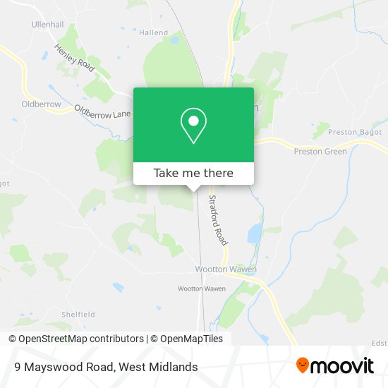 9 Mayswood Road map