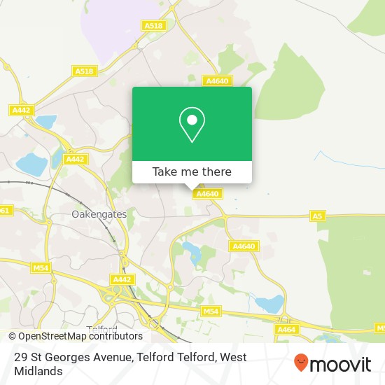 29 St Georges Avenue, Telford Telford map