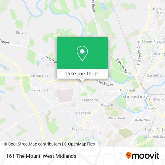161 The Mount map
