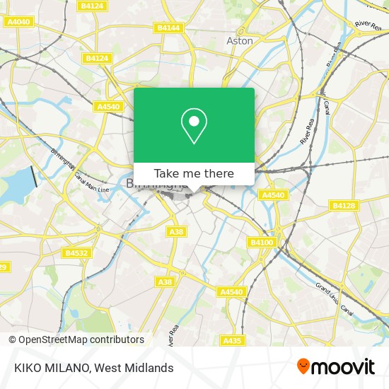 KIKO MILANO map