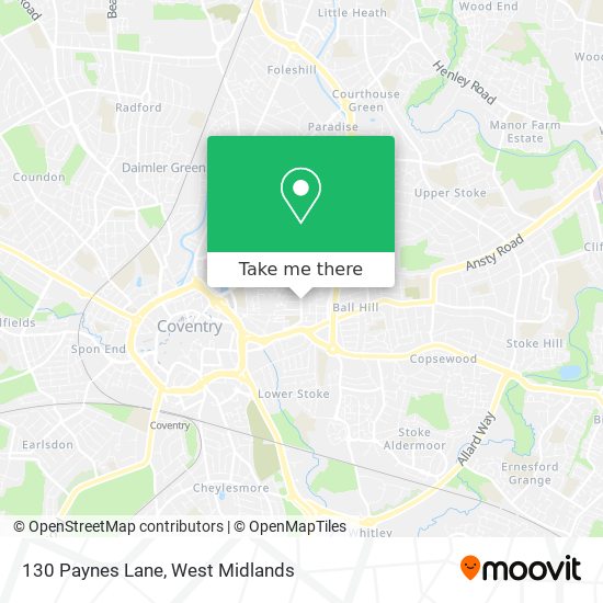 130 Paynes Lane map