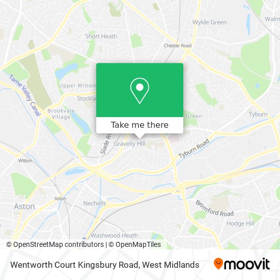 Wentworth Court Kingsbury Road map