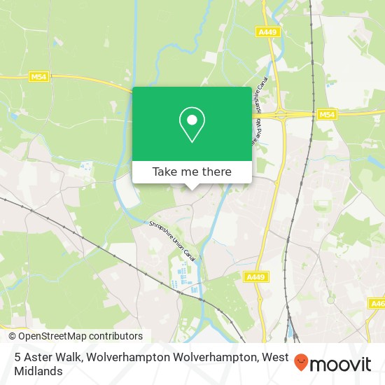 5 Aster Walk, Wolverhampton Wolverhampton map