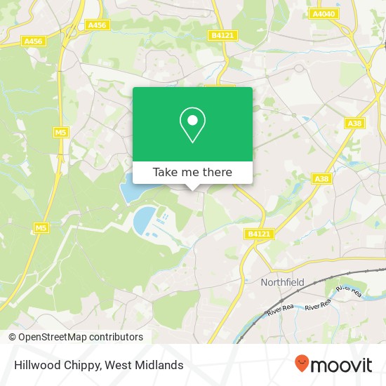 Hillwood Chippy map