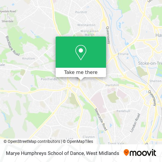 Marye Humphreys School of Dance map