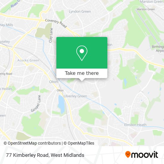 77 Kimberley Road map