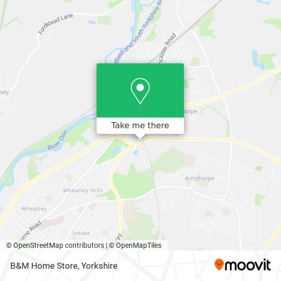 B&M Home Store map