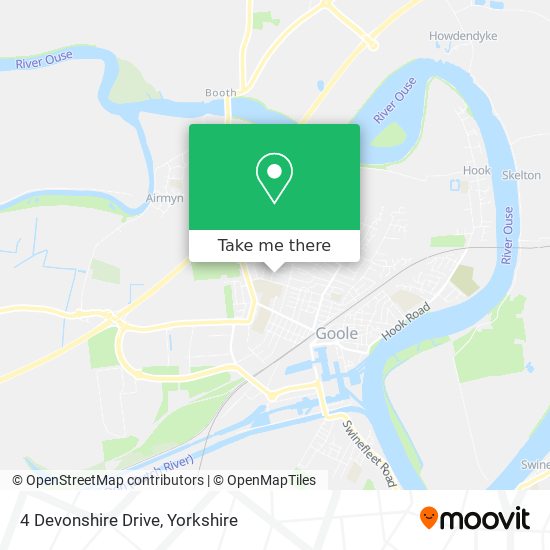 4 Devonshire Drive map