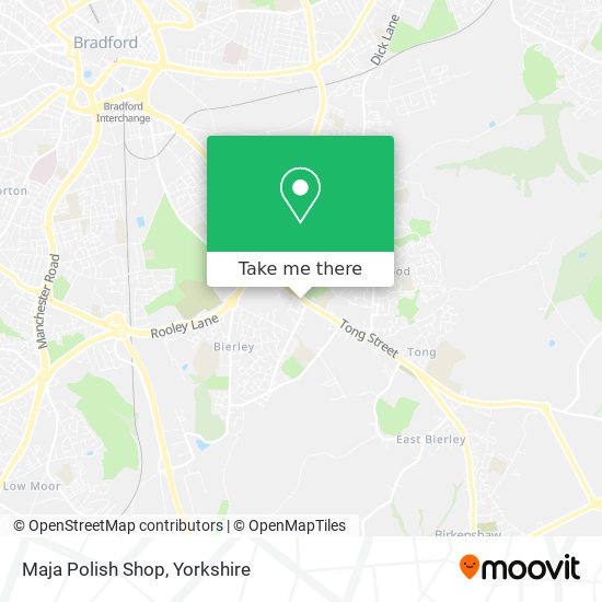 Maja Polish Shop map