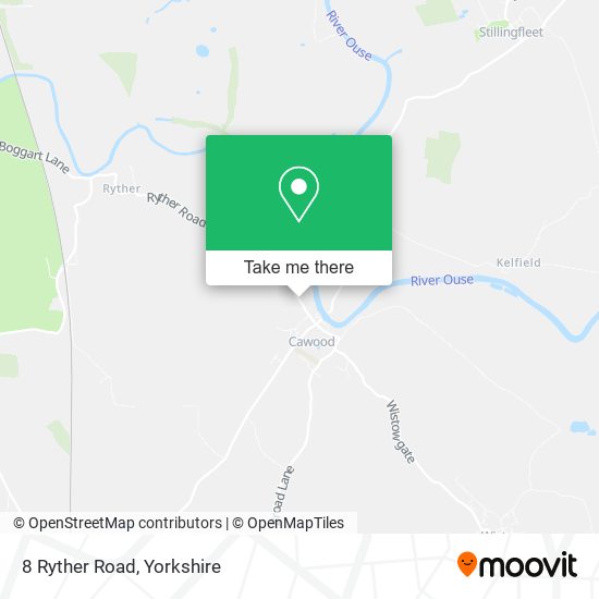 8 Ryther Road map