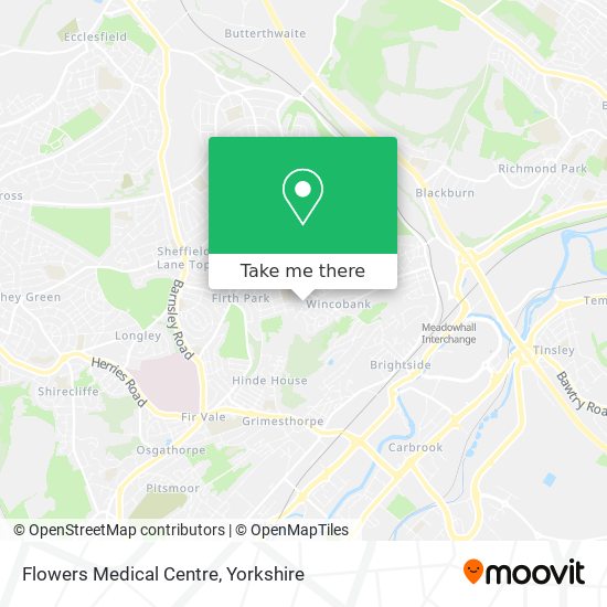 Flowers Medical Centre map