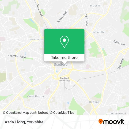 Asda Living map