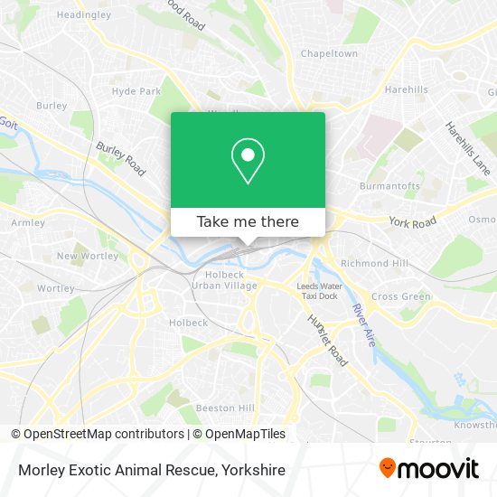Morley Exotic Animal Rescue map