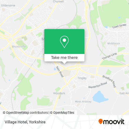 Village Hotel map